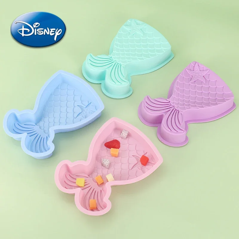 

Disney Ariel Cookie Cutter Mermaid Tail Cartoon Silicone Candy Mousse Mould Biscuit Cake Mold Kitchen 3D DIY Party Baking Tools