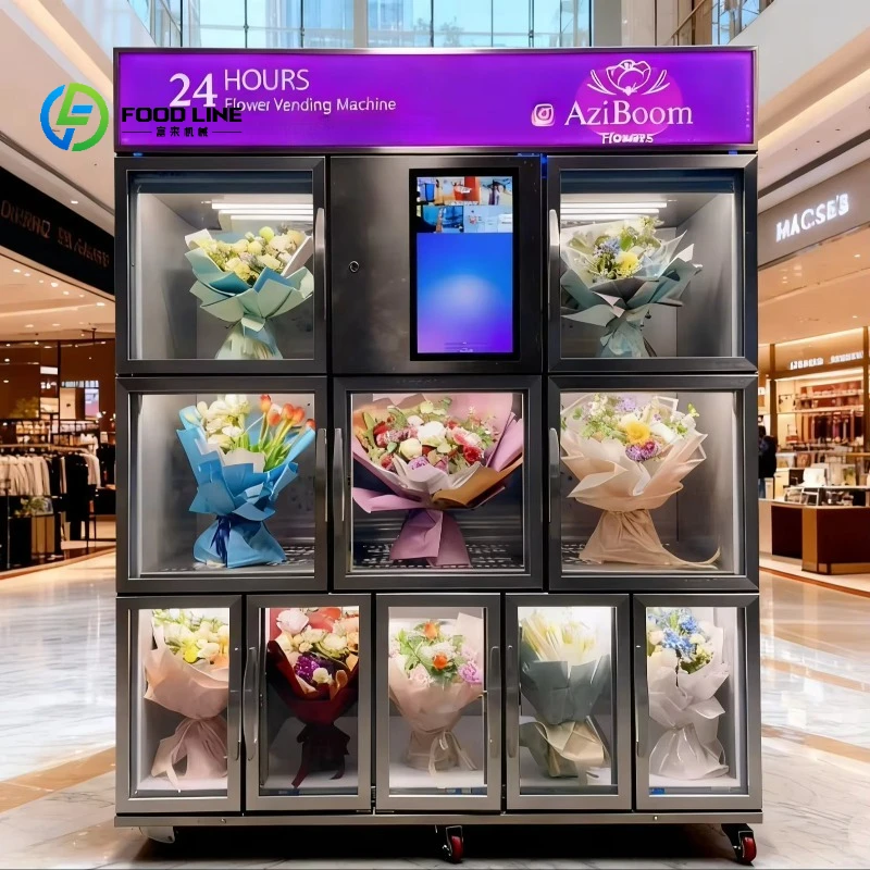 FL 커스텀 2026 신형 생화 꽃다발 콤보 자판기 신 - Vending Machine Qr Code 리뷰 및 가격