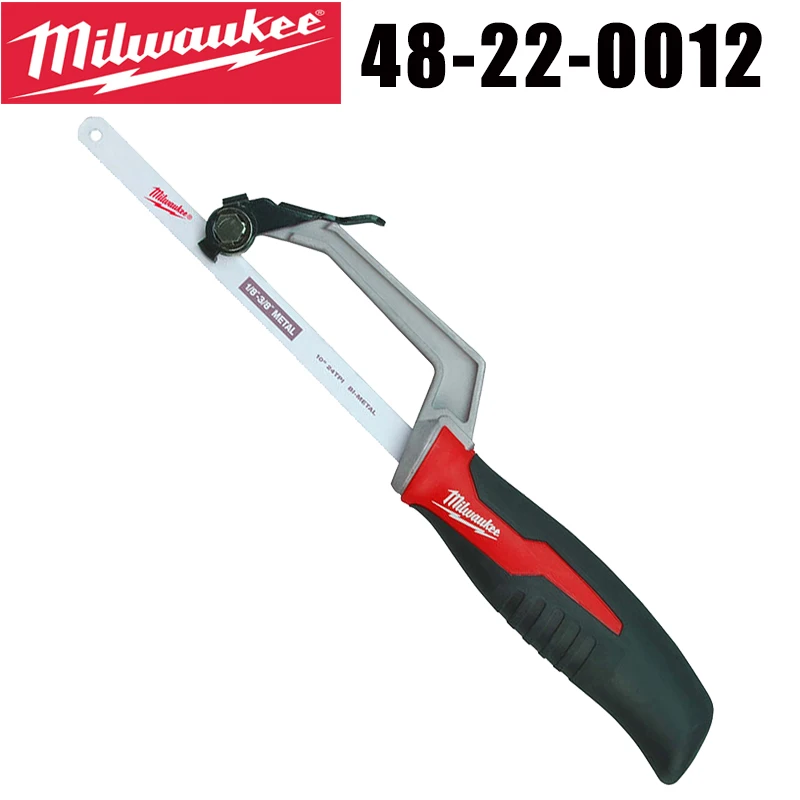 

Milwaukee 48-22-0012 HackSaw Compact Metal Hand Adjustable Industrial Grade Cutting Tool