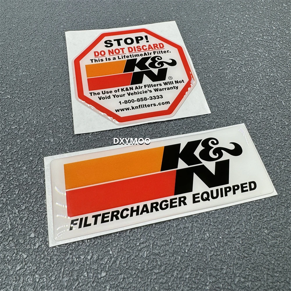 3D Crystal Soft Glue Car Sticker Graphics for Large-flow Air Intake Retrofit Air Filter Label Applique Modified Tape Motor Decal