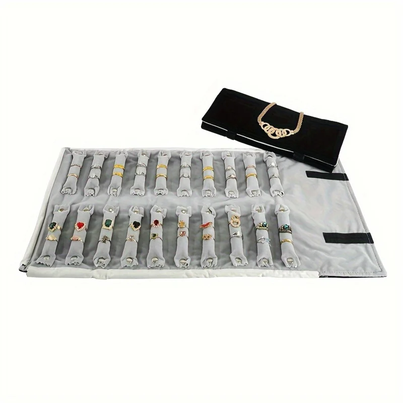 

Сумка для хранения ювелирных изделий, кольцо, портативная сумка для хранения, бархатная сумка для демонстрации ювелирных изделий