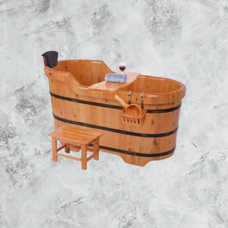 Ice Tub Useful Things Home Adult Bathtub Outdoor Half Body Wooden Shampoo Sink Goods The Elderly Bath Badkuip Adults Dog