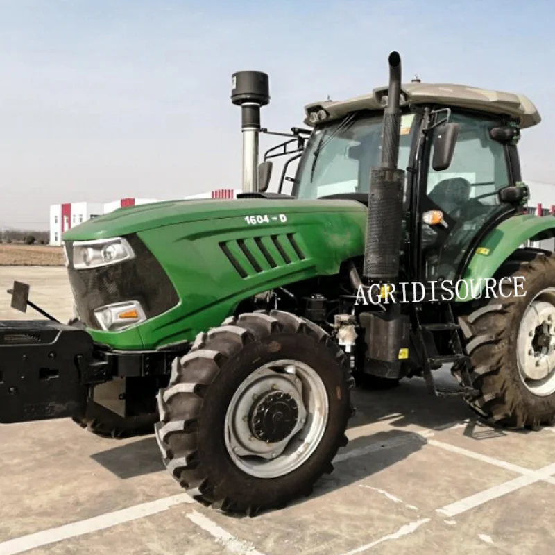 China: 4x4 160hp Cabin agricultural tractors wheel tractor diyuan tractor