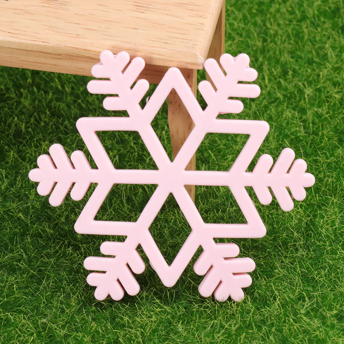 Baby Teething Silicone Snowflake Molar Ring For Infant Teeth Relief Safe Chewing Plaything Newborn Baby Molar