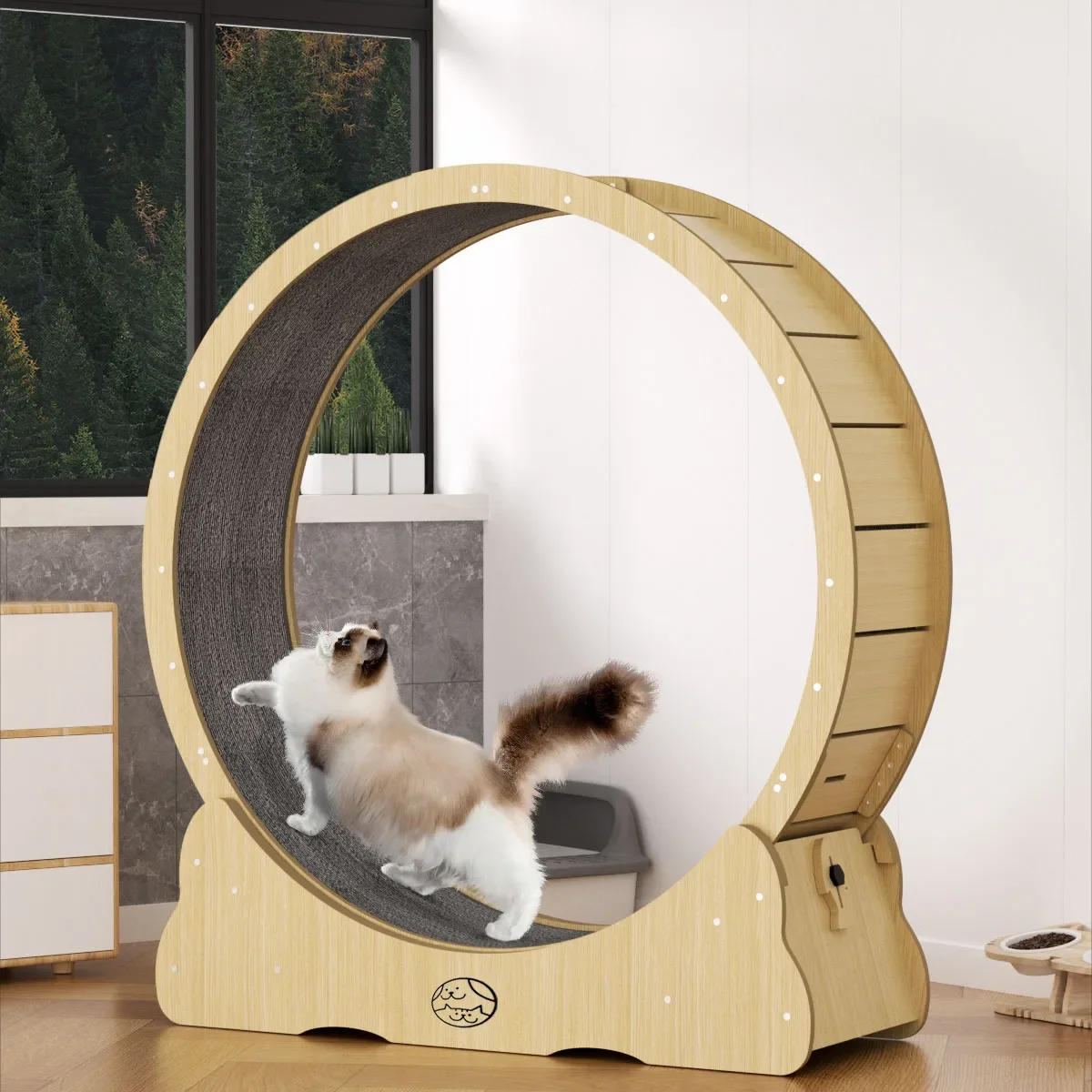 Pet running wheel cat running pet treadmill hamster running wheel cat sustainable