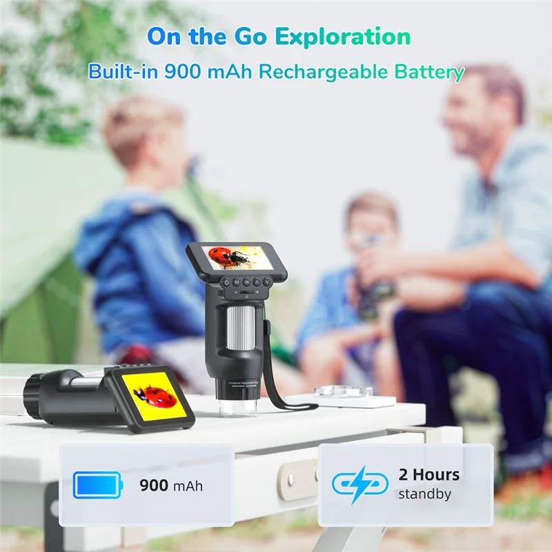 

ABBO-Electronic Photography And Video Recording Handheld Microscope Children's Science And Education A