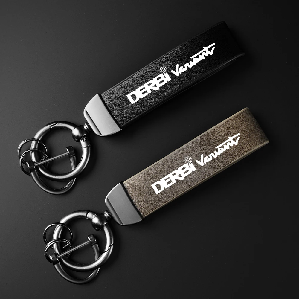 

High-Grade Carbon Fiber Motorcycle Keychain Holder Keyring For DERBI DERBI VARIANT SPORT R Accessories