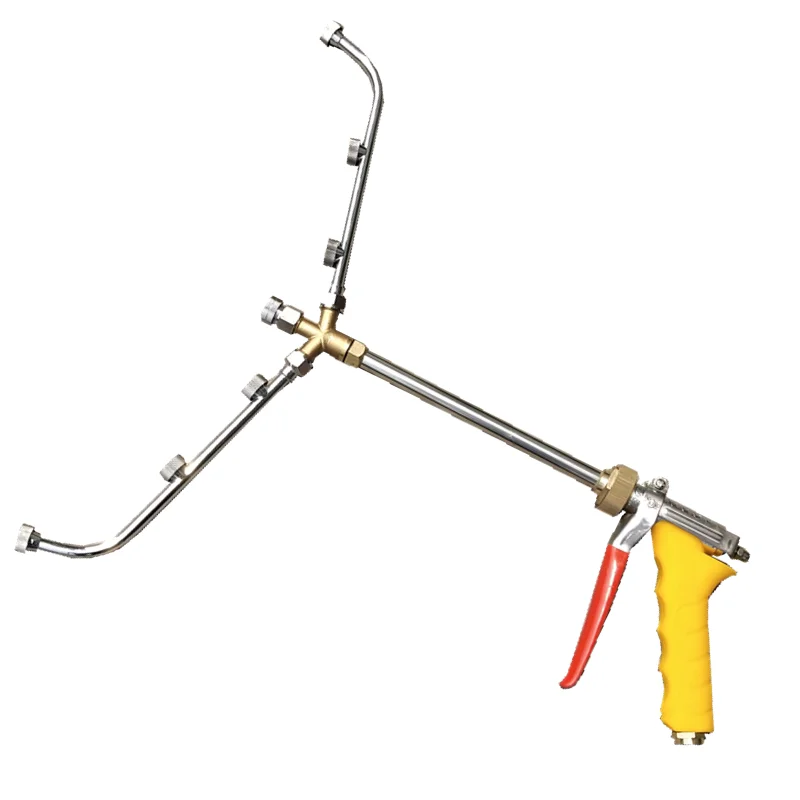 Wide-Angle Orchard Spray Gun, Multi-Nozzle High Pressure Mist Blower for Agricultural Pesticide Spraying