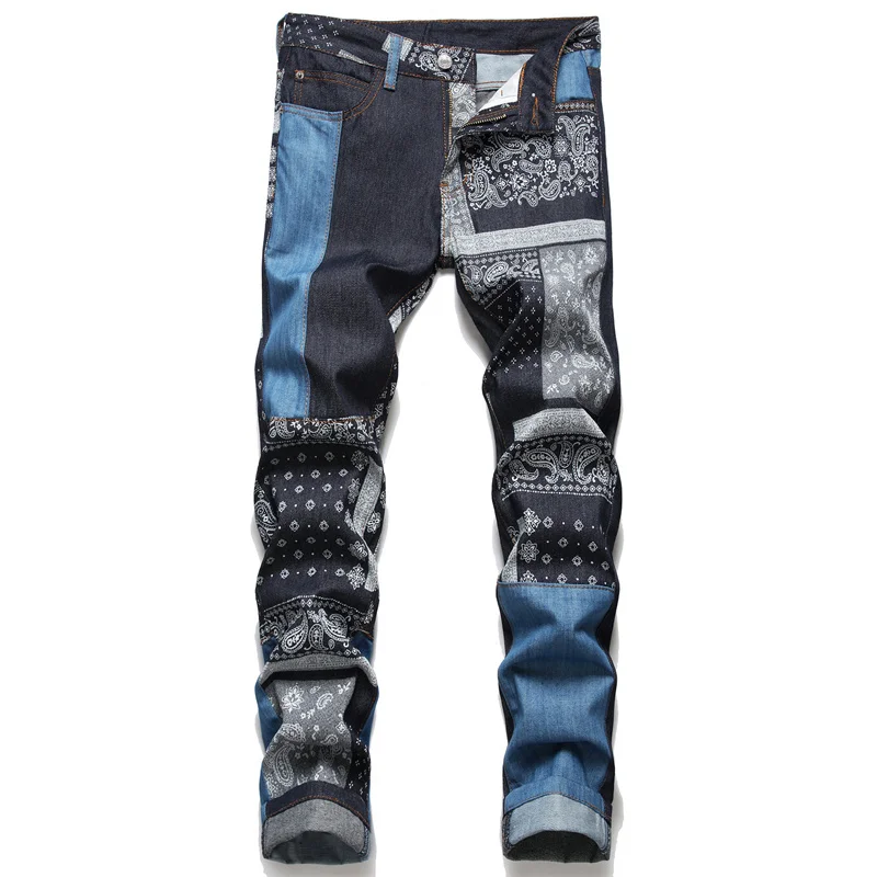 

Mens Clothing Oversize Summer Slim Fit Hot Stretch Casual Man Pencil Pants Cotton Denim Trousers Male Skinny Jeans Free Shipping