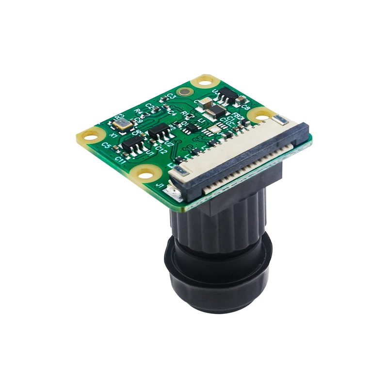 Módulo de câmera imx477 12.3mp, 100 graus, suporte de alta qualidade, nvidia jetson nano com cabo para raspberry pi