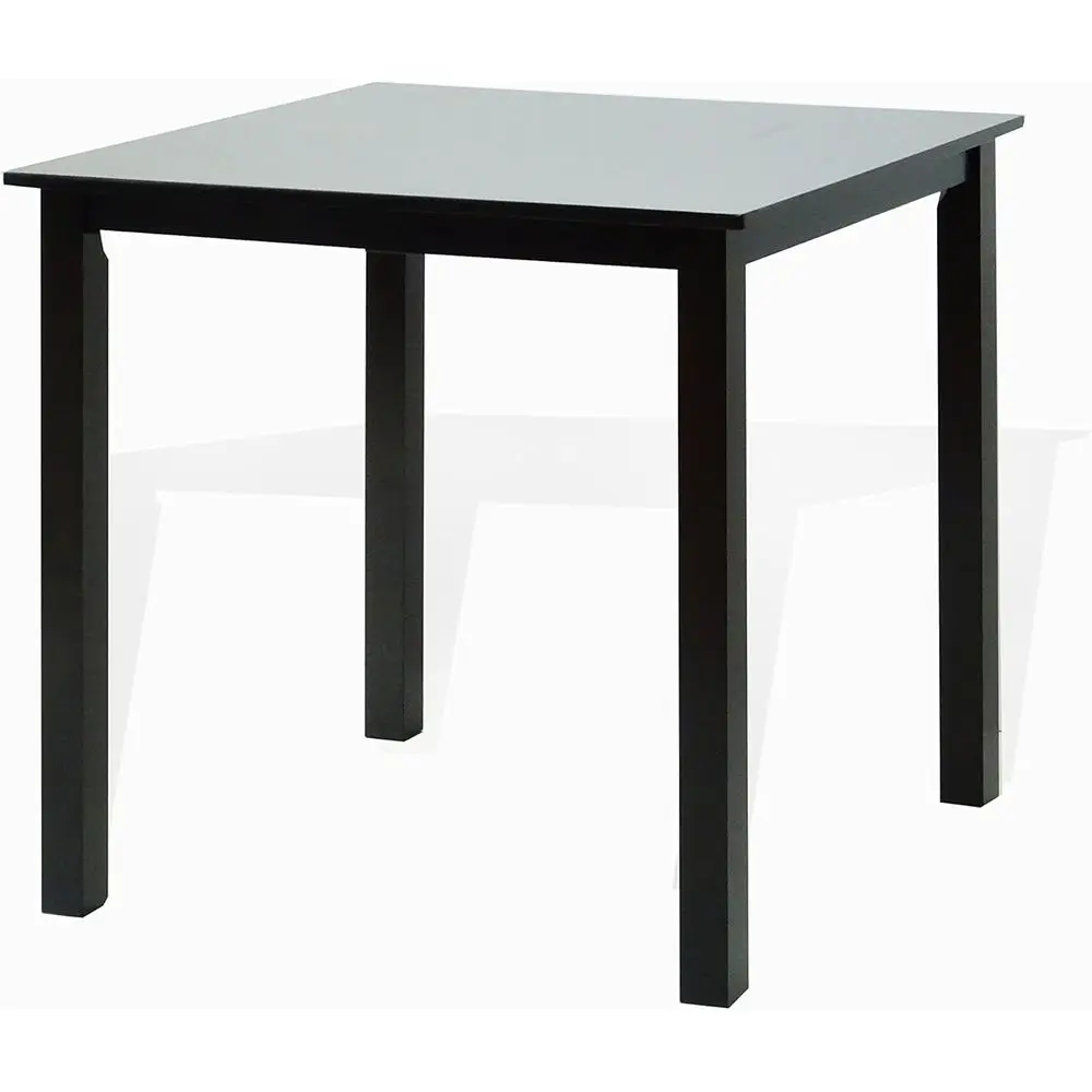 

Classic Wooden Black Square Dining Table