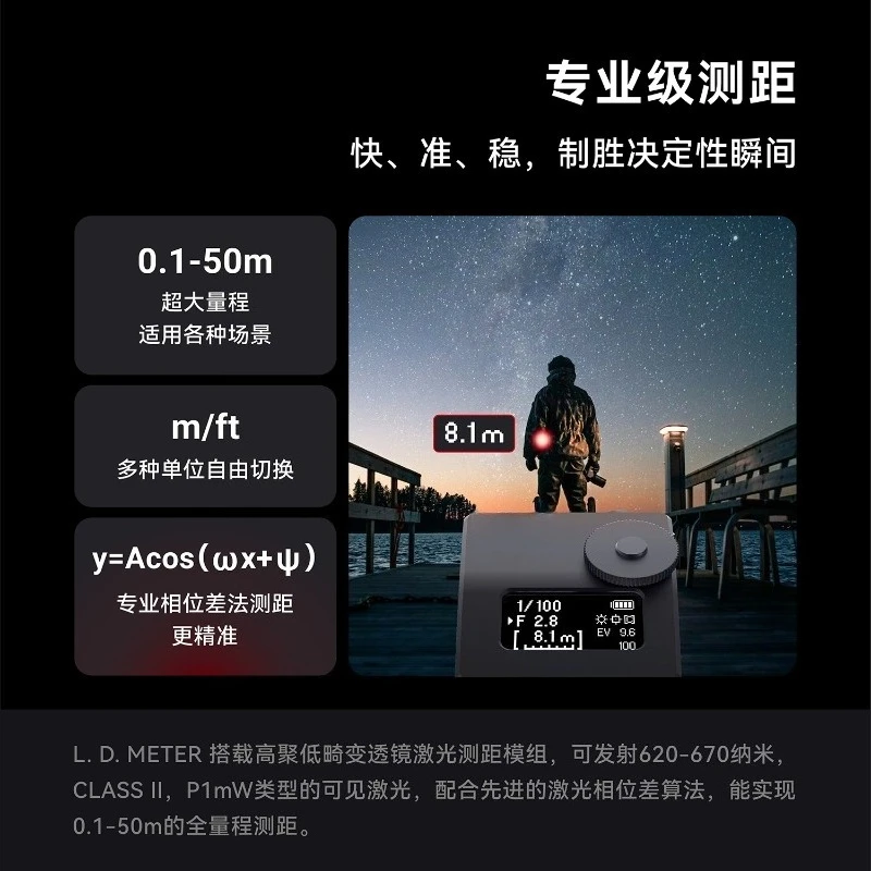 Light Meter Hot Shoe Top Mount Exposure Photometer For 135 120 Silver Halide Reversal Film Analog Camera Vintage