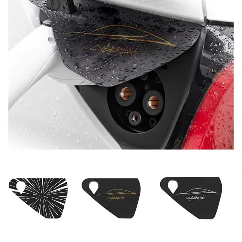 Soft Silicone EV Charging Port Protective Cover, Rainproof & Dustproof, Fits Refreshed Tesla Model Y Juniper