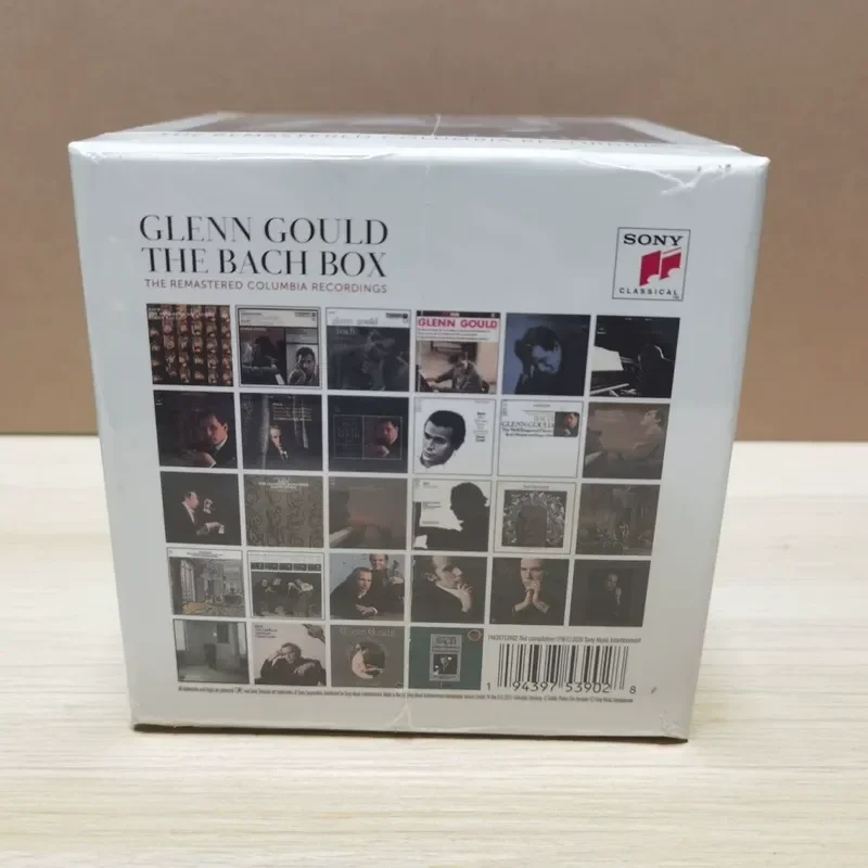 Music Piano Master, Gould, Bach Collection GLENN GOULD THE BACH BOX 30CD