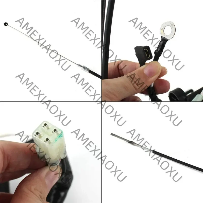 Wanwu  For Honda GX630 GX690 10KW Generator New Switch Control Box W/Ignition Key