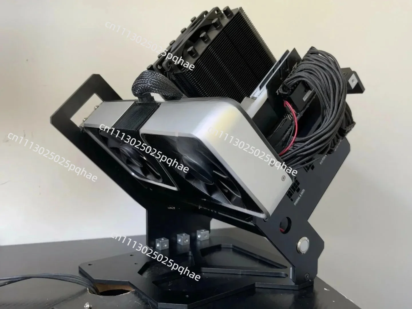 A45 Aluminum Alloy Open Chassis ITX Main Board Case Mini Main Board Case, Open Platform
