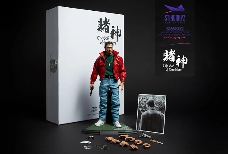 

ENTERBAY EB 1/6 God of Gamblers Chen Xiaodao Andy Lau Figures Action Figures Gift Collection