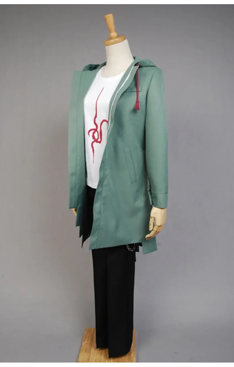 Disfraz de Cosplay de Anime Danganronpa, disfraz de Nagito Komaeda, chaqueta, abrigo, camiseta, conjunto completo de disfraces de Halloween