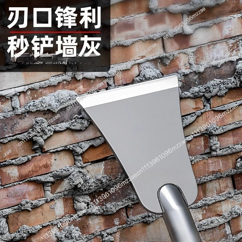 Manganese Steel Shovel Heavy Duty Digging Shovel with Wooden Handle for Garden Farm Ground Cleaning