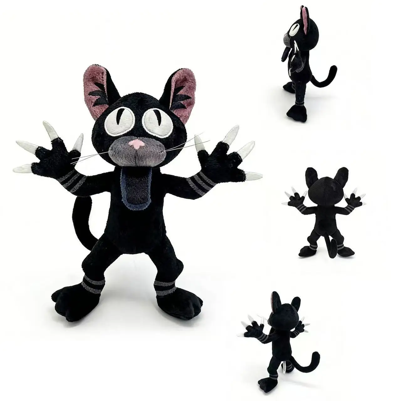 

НОВИНКА 2026: Плюшевая игрушка-подушка «99 ночей в лесу» — Бурый олень/оленёнок и белая сова (стоячие и сидячие фигурки) — Сувенир по игре для детей, подарок