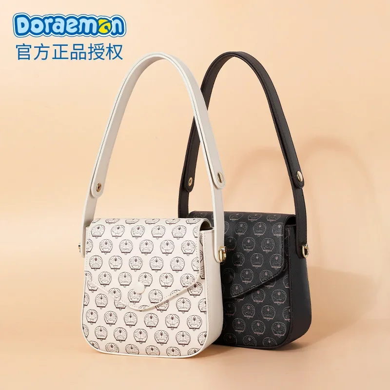 Bolsa crossbody Doraemon para mulheres, carteira fofa para senhoras, Kawaii Messenger Box, elegante bolsa para iPhone, capa para iPhone, verão