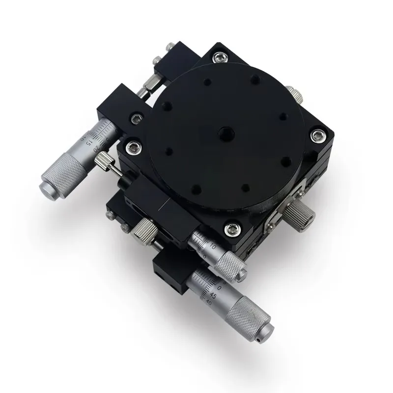 XYR60-L 60 * 60mm XYR 3-axis manual displacement platform high-precision slide table