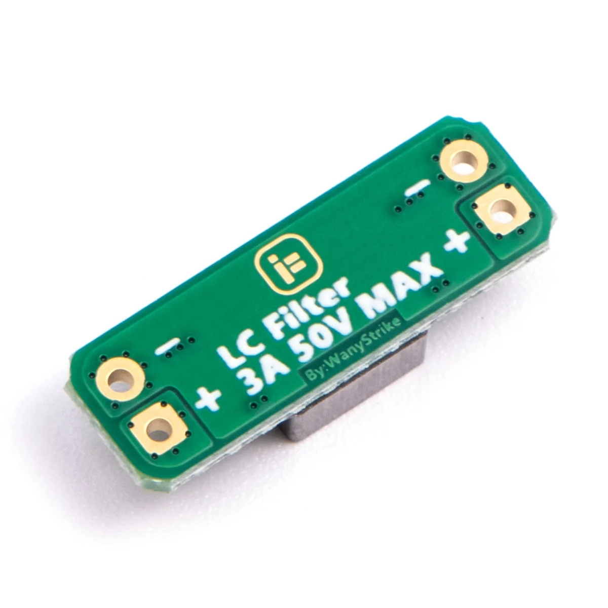 1 Stück LC-Filtermodul 3A Eingebauter Schutz der umgekehrten Polarität Reduziert den Effekt der strahlenden Störungen für FPV-Drohnen