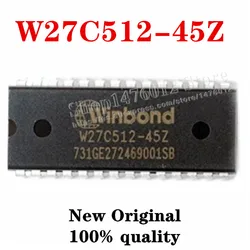 1PCS New Original W27C512 W27C512-45Z W27C512-45 27C512 DIP-28 In Stock
