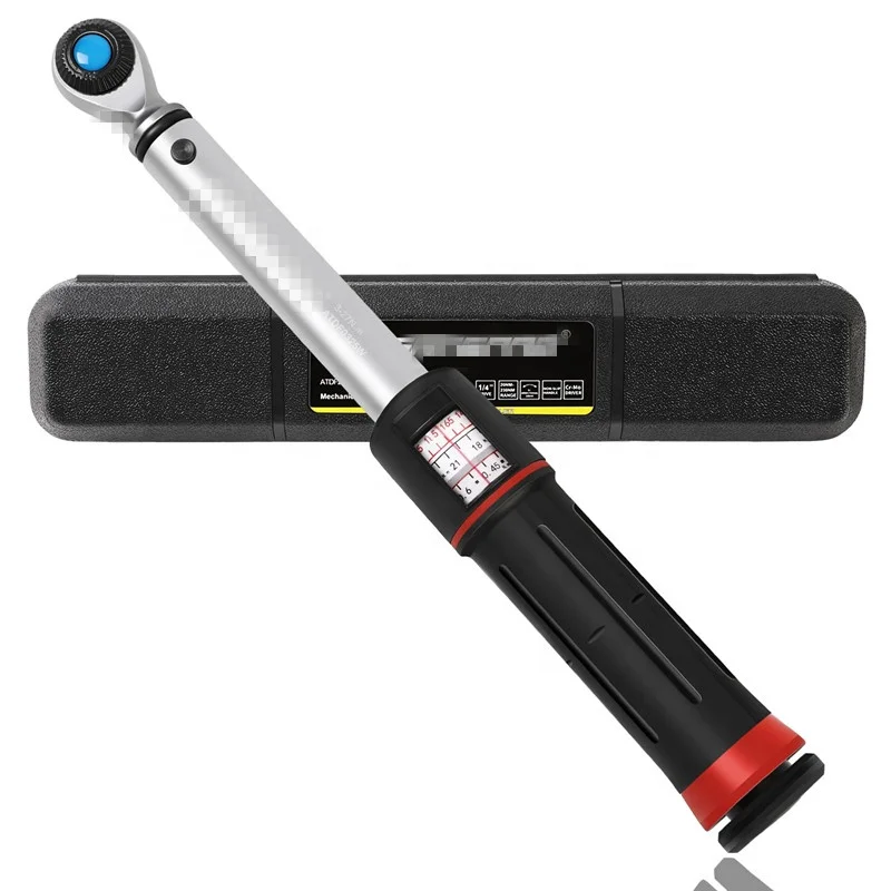 1/4 Inch Drive, Window Style Torque Wrench 3-27 Nm With Dual Direction Adjustable