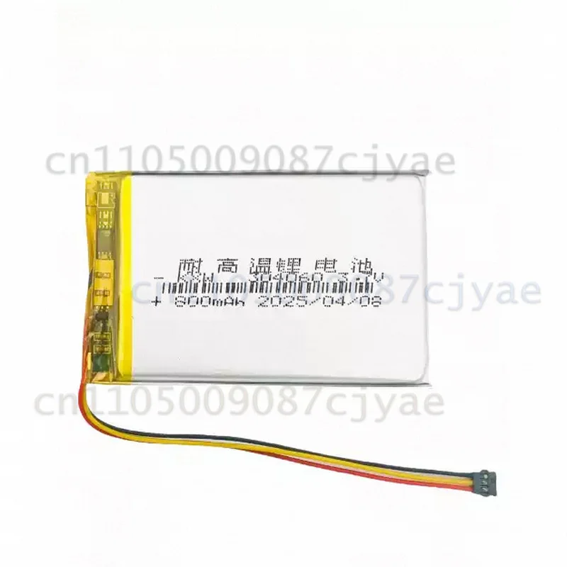 Rechargeable 800mAh  Lithium Battery for 254060 360 J511 J521 Rearview Mirror Dash Cam Replacement Cell