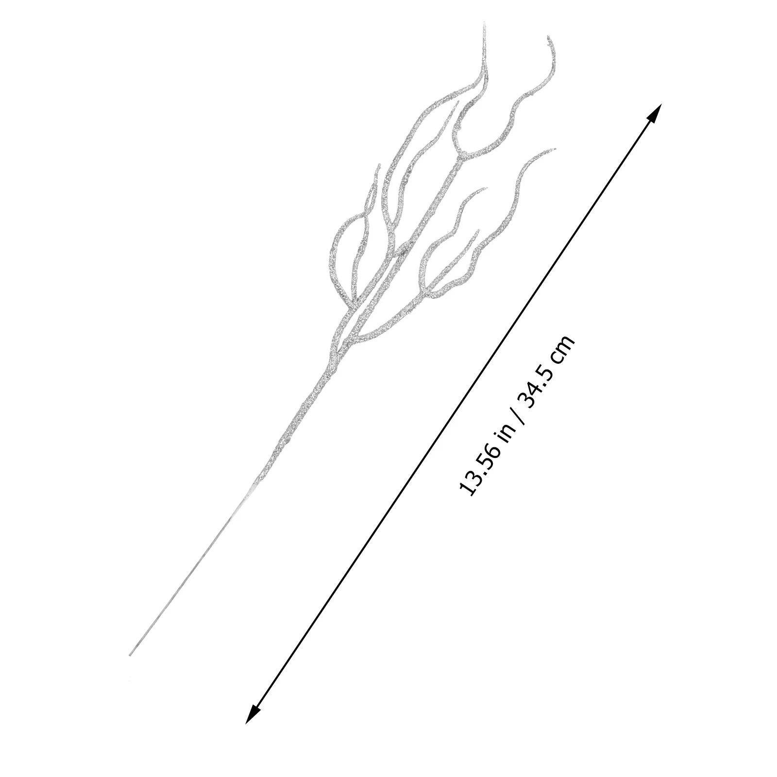 ใบไม้ประดับกลิตเตอร์คริสต์มาส 10 ชิ้น ใบไม้ประดิษฐ์น้ำหนักเบาสวยงามสำหรับตกแต่งงานปาร์ตี้ งานแต่งงาน และเทศกาลต่างๆ