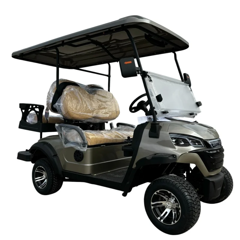 Discount Price 2024 Club Car Off Road 4 passenger  Lithium Ion Golf Cart Metallic Green