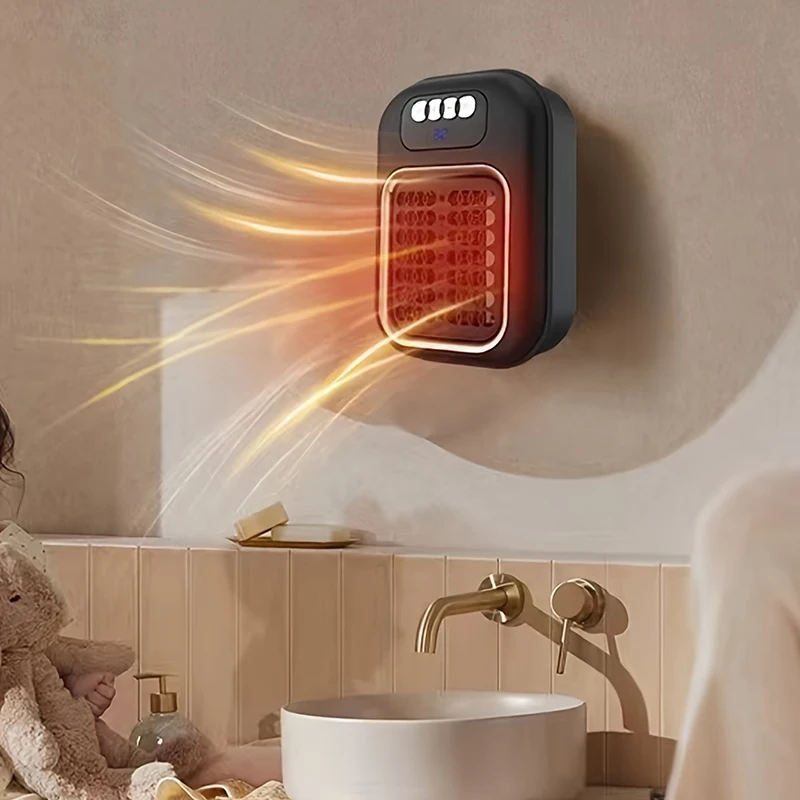 Xiaomi Mini calentador portátil con Control remoto montado en la pared ducha de ahorro de energía calentador rápido calentador eléctrico hogar pequeño Oficina