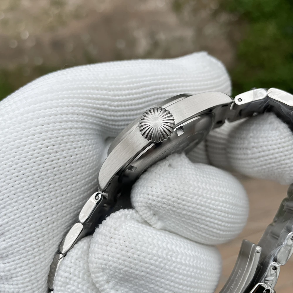 STEELFLIER Offizielle SF740V Neue Quarz-Armbanduhr Super C3 Leuchtende 200M Wasserdichte VH31 Mute-Uhrwerk Mann Mode Business Uhr – Detail 5