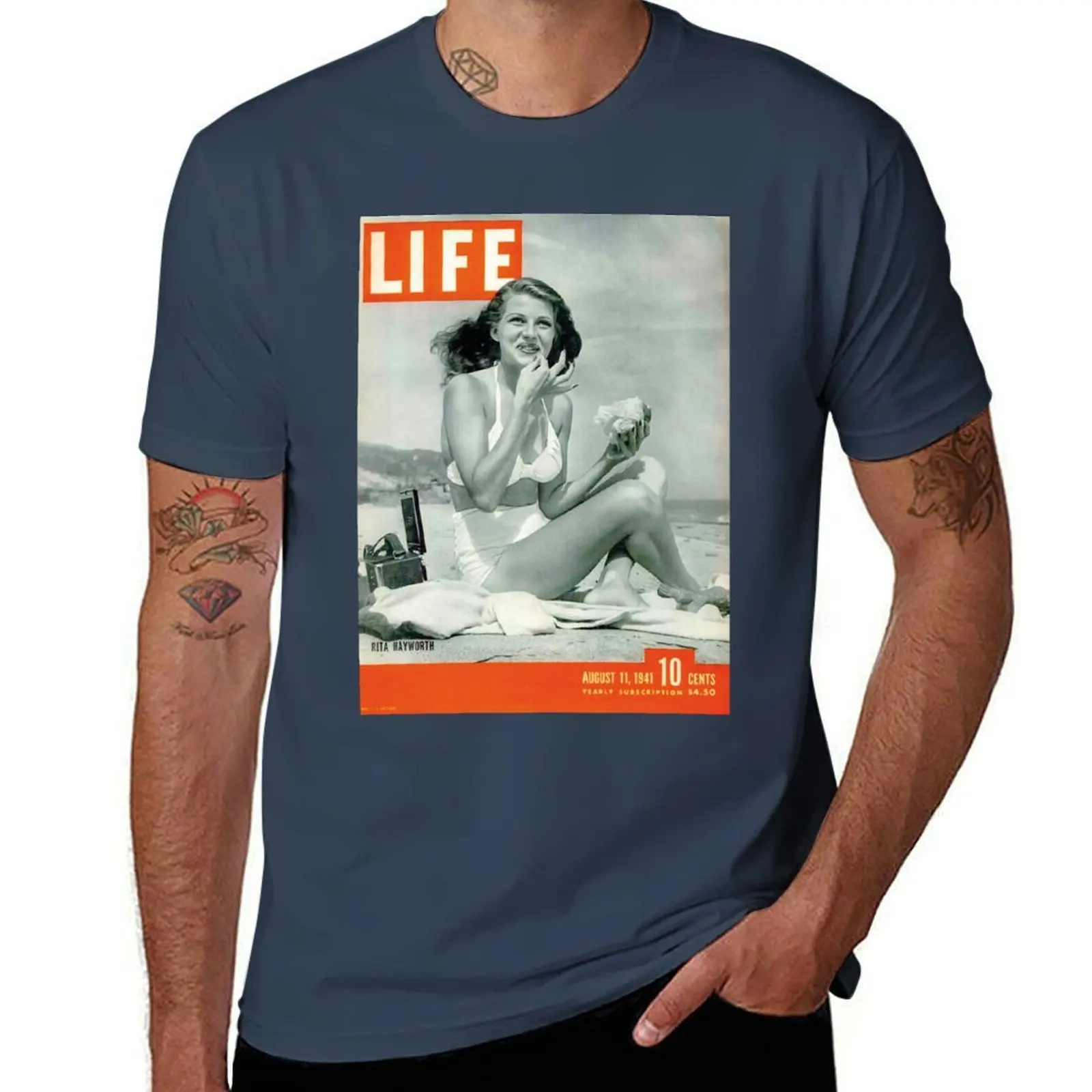 

Rita Hayworth T-Shirt Fashion Letter Print T-Shirt