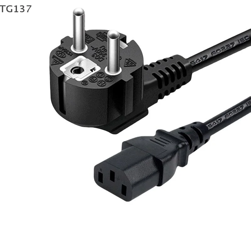EU Plug Power Cable Power Adapter Extension Cord For Asus Dell Notebook TV Monitor PC Computer Printer PC Laptop