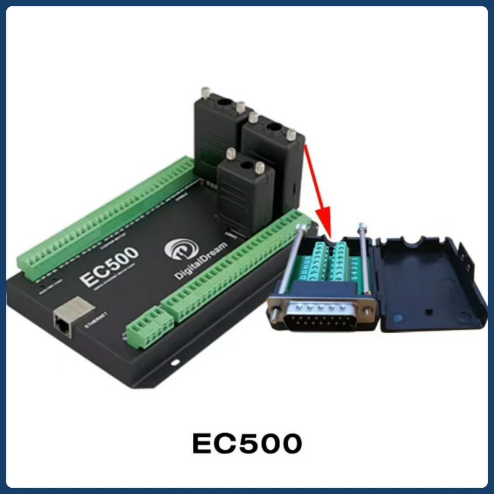 CNC Ethernet EC500 3/4/5/6 Axis upgrade Mach3 USB Motion Controller  Control Card for milling machine