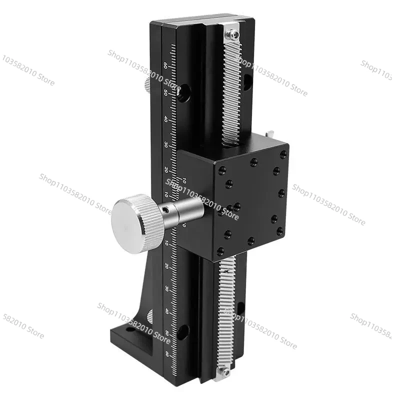 

Z-axis Manual Vertical Lifting Platform LWZ25 40 60-L50 100 150 200 Dovetail Gear Rack Sliding Table