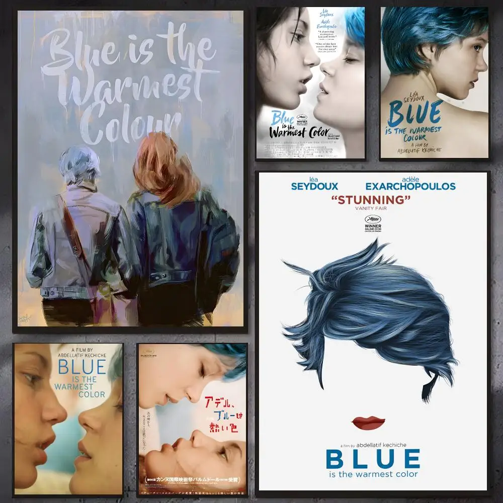 Intense drama movie Blue Is the Warmest Colour Poster Wall Ornament Home Decor Young Decor Fans