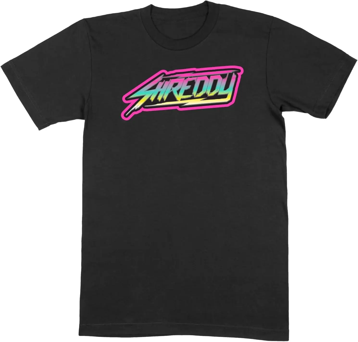 SHREDDY Neon Logo Mens Shirt