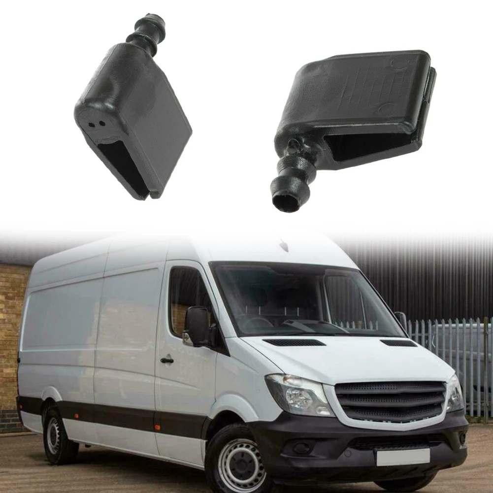 Mercedes-Benz Sprinter II 2006-2018 용 2pcs 자동차 앞 유리 와셔 노즐 와이퍼 세트 Crafter 2006-2018 Freightliner Sprin 용