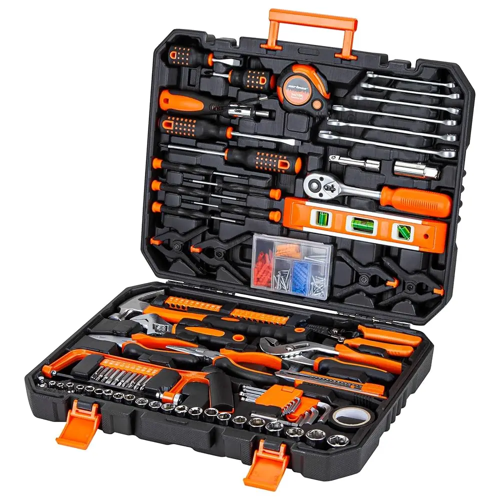 

238 Piece Socket Wrench Auto Repair Tool Combination Package Mixed General Household Hand Tool Set Tool Kit With Plastic