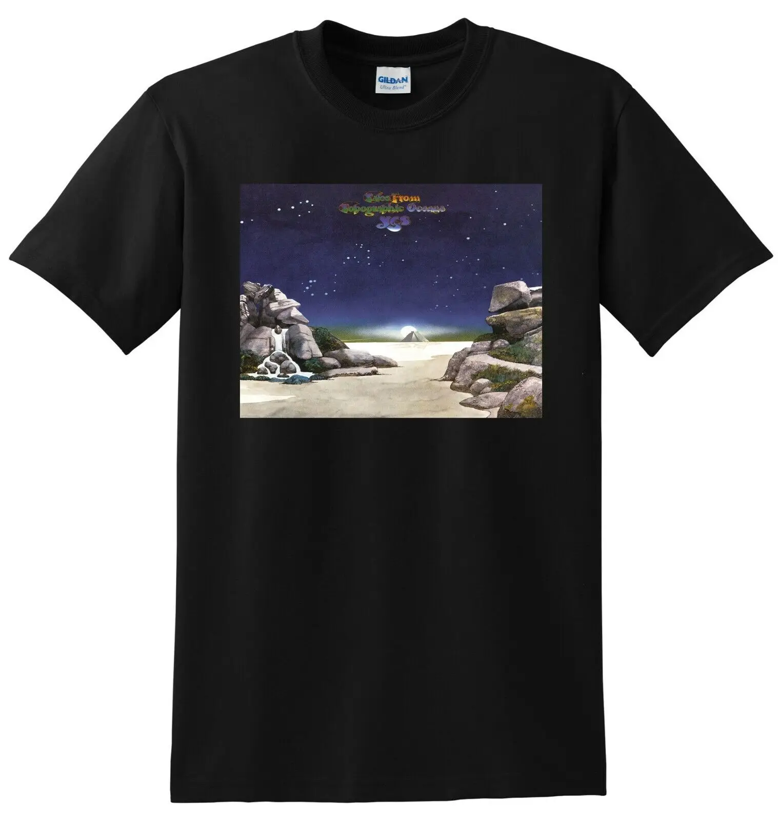 YES T SHIRT tales from topographic oceans vinyl cd cover SMALL MEDIUM LARGE XL