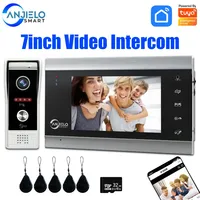 7inch Monitor Interphone Video Intercom For Home Tuya Intercom In Private House Door Bell With Camera 1080P