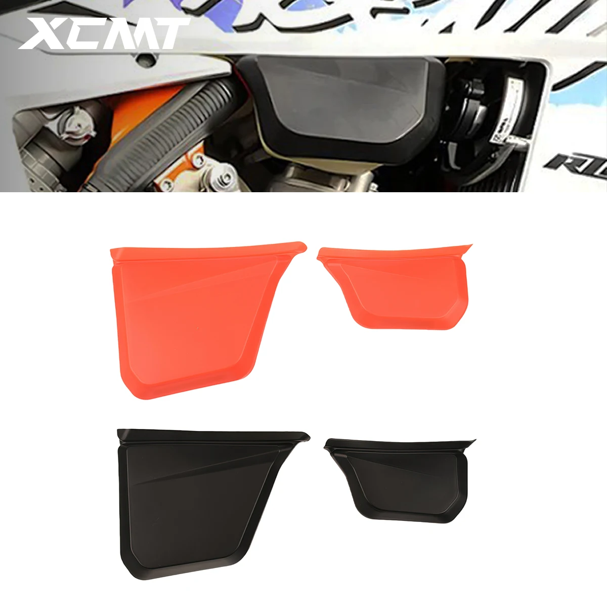 

2025 Motocross Left Right Fuel Tank Cover Guard Protector For KTM XC125 250 300 EXC150 EXC250 EXC300 EXC SIX DAYS HARDENDURO CKD