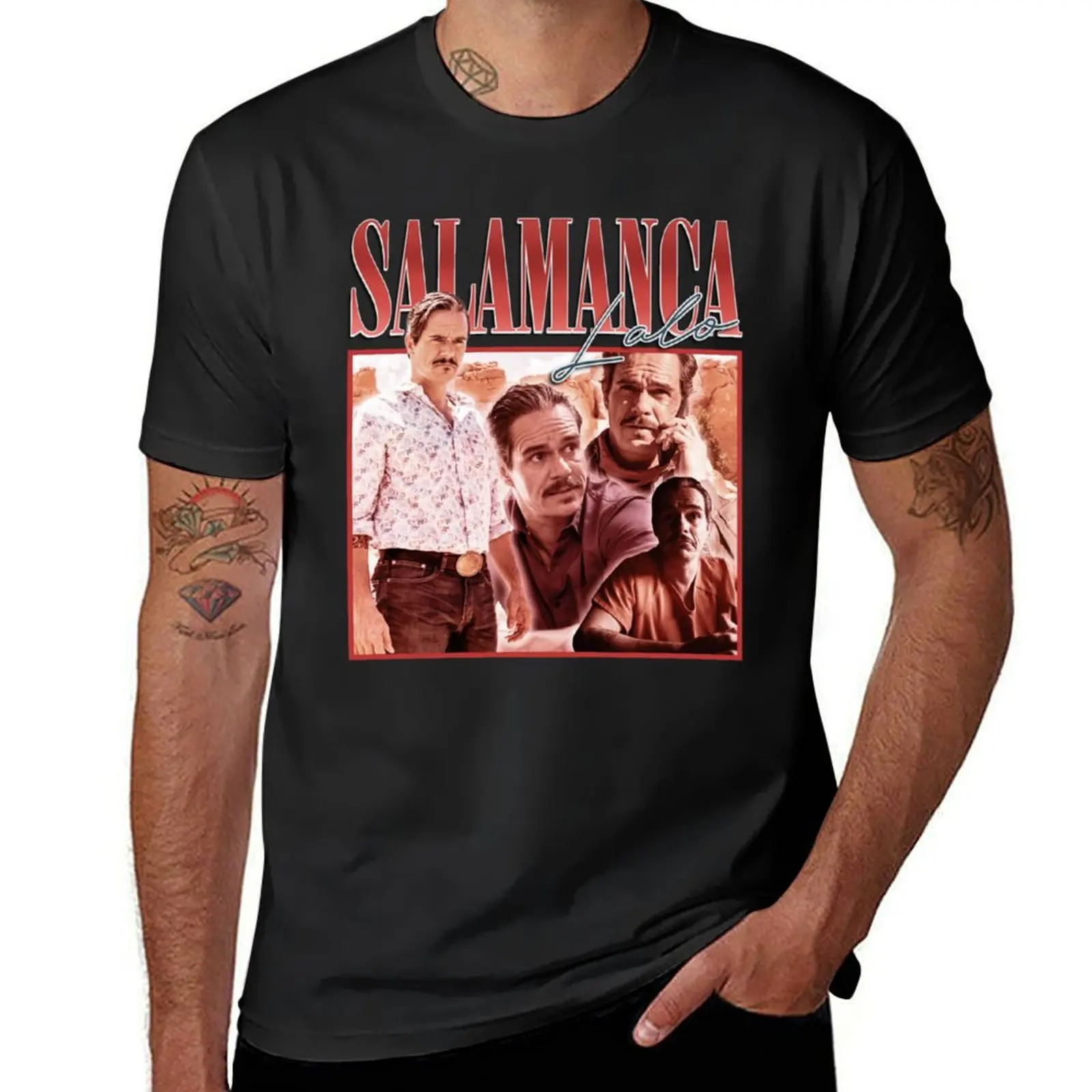 Lalo Salamanca Vintage T-Shirt korean fashion plain customs customs design your own Men's clothing