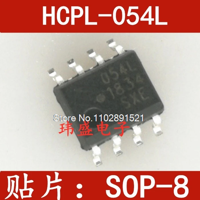 (5 PÇS/LOTE) HCPL-054L ACPL-054L 054L SOP-8