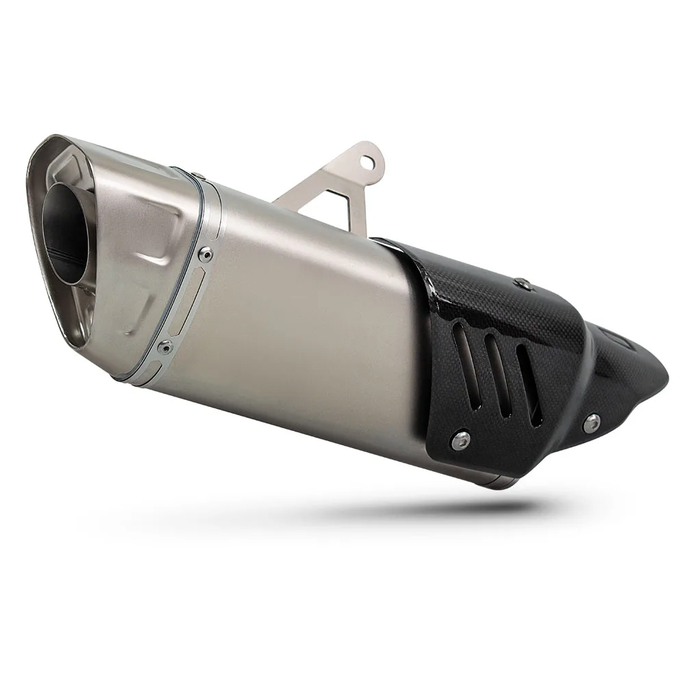 

Глушитель выхлопной системы для мотоцикла 51 мм, комплект для тюнинга, модифицированная выхлопная труба для Ninja500, Tuono V4, Streetfighter V4, M1000R, CBR1000RR