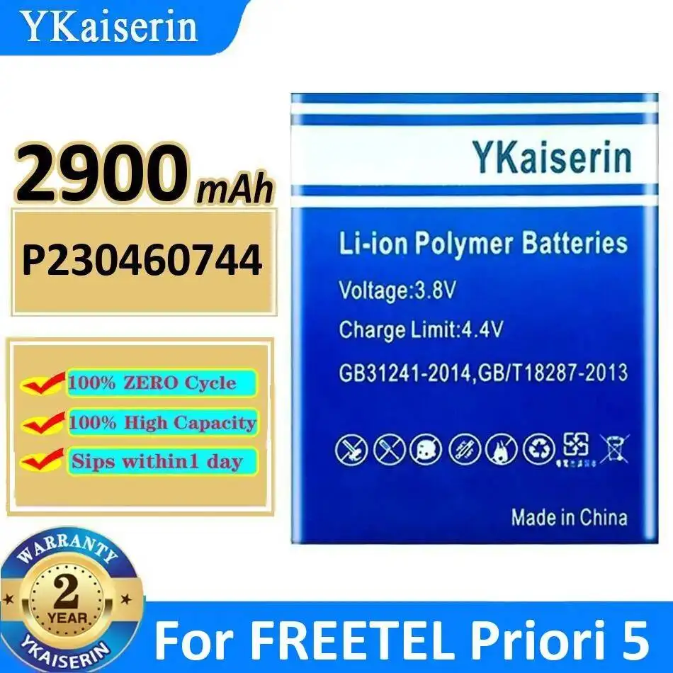

Аккумулятор для мобильного телефона Freetel Priori 5, 2900 мАч, высокая емкость, длительное время работы, P230460744