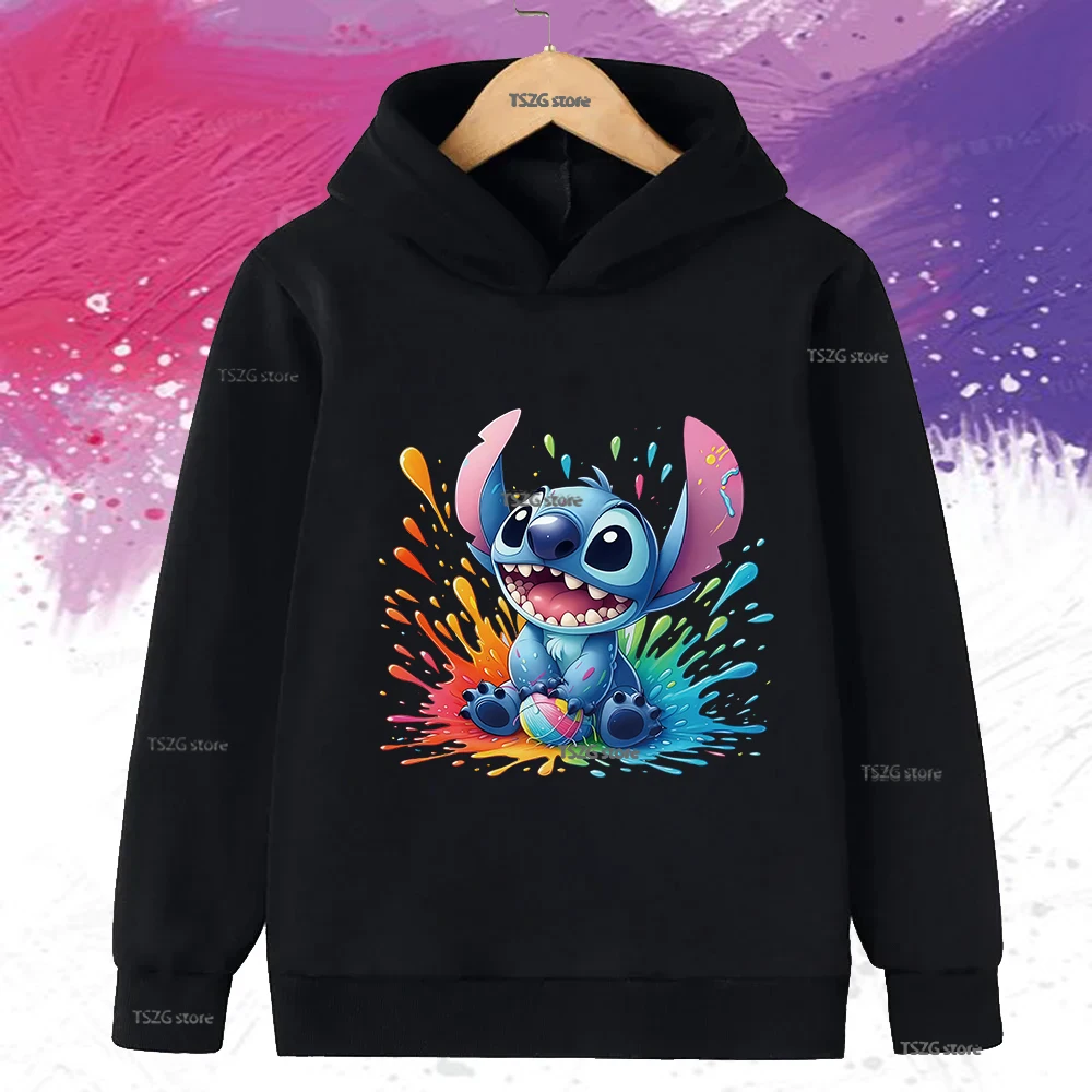 الخريف الشتاء غرزة أنجي مضحك طباعة الأطفال هوديس الصوف بنين بنات عارضة البلوز أزياء الاطفال الدافئة قناع السترة